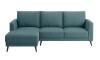 Sofa con Chaise MORGAN Petróleo