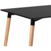 Mesa Comedor Eames Resina Rectangular Negra Mesa Comedor Eames Resina Rectangular Negra