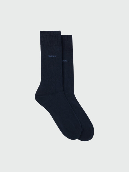 Hugo Boss - Medias regulares Azul