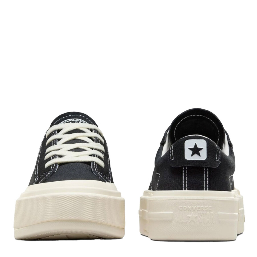 Championes de Mujer Converse Cruise Low Top Negro - Blanco
