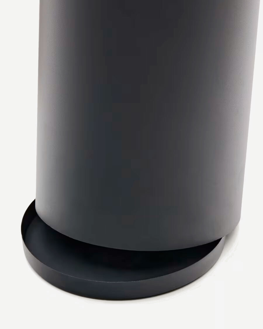 Paragüero Atin de metal gris