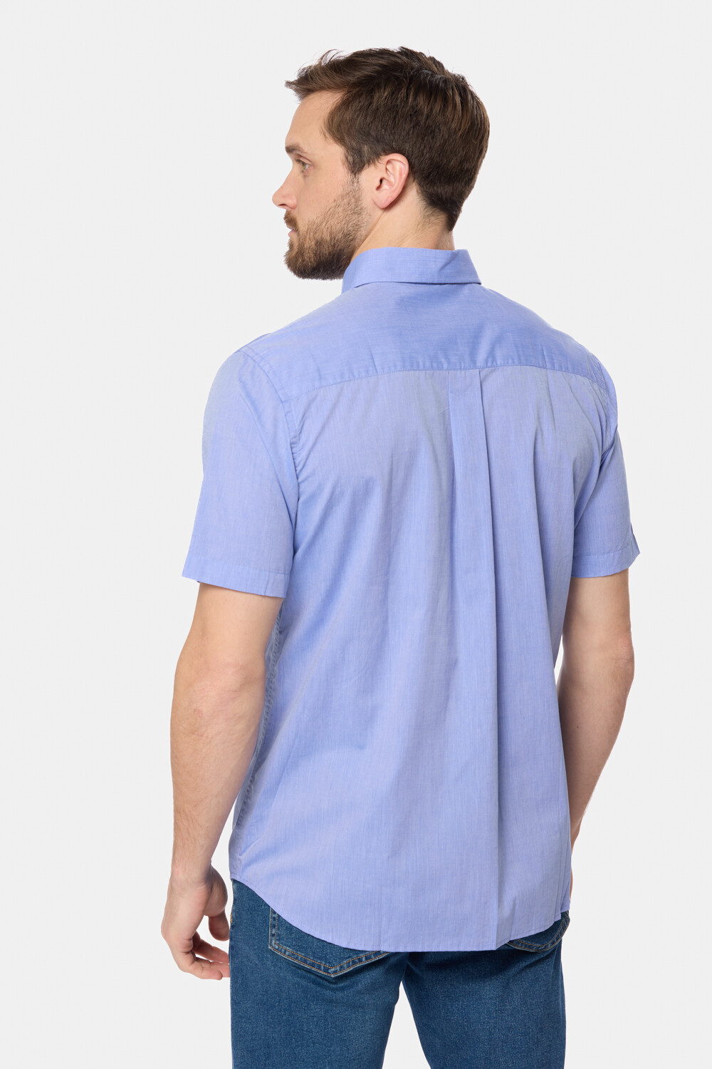 CAMISA LISA SPORT Azul