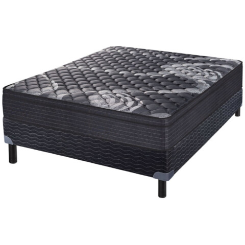 Sommier RODIO Zafiro® - 2 Plazas - Resortes - 140x190x26 cm - Hasta 130 Kg - GARANTIA 5 AÑOS Sommier RODIO Zafiro® - 2 Plazas - Resortes - 140x190x26 cm - Hasta 130 Kg - GARANTIA 5 AÑOS