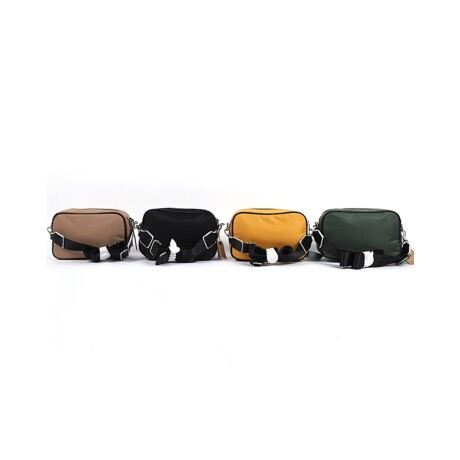 Bandolera Canva Jersey Mostaza