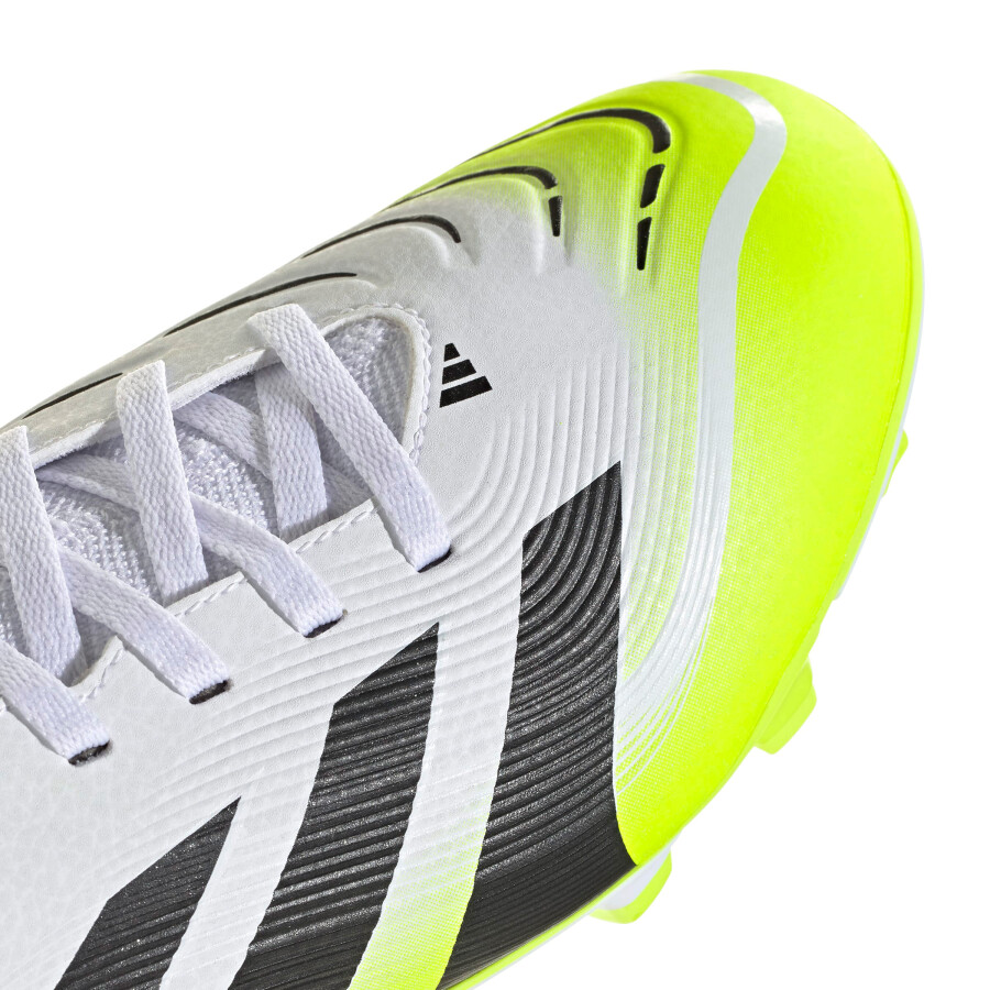 Championes de Hombre Adidas Blanco - Negro - Amarillo Limón