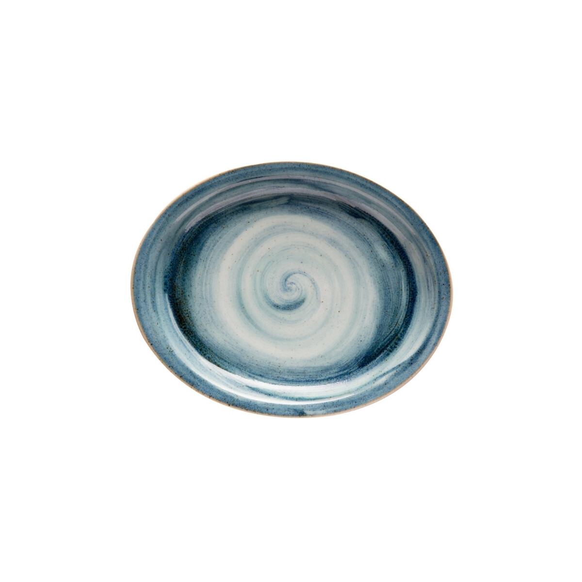 Bandeja de Porcelana Azul 30x24 cm 