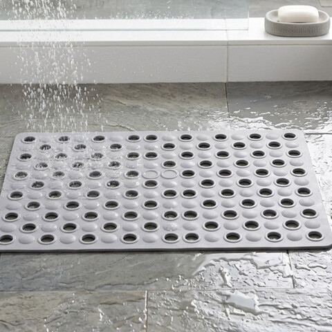 Alfombra de Baño PVC Home Class 38 x 60 cm GRIS