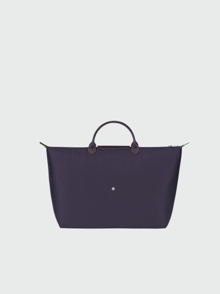 Longchamp -Bolso de viaje Longchamp plegable con cierre y asa corta, Le pliage Violeta