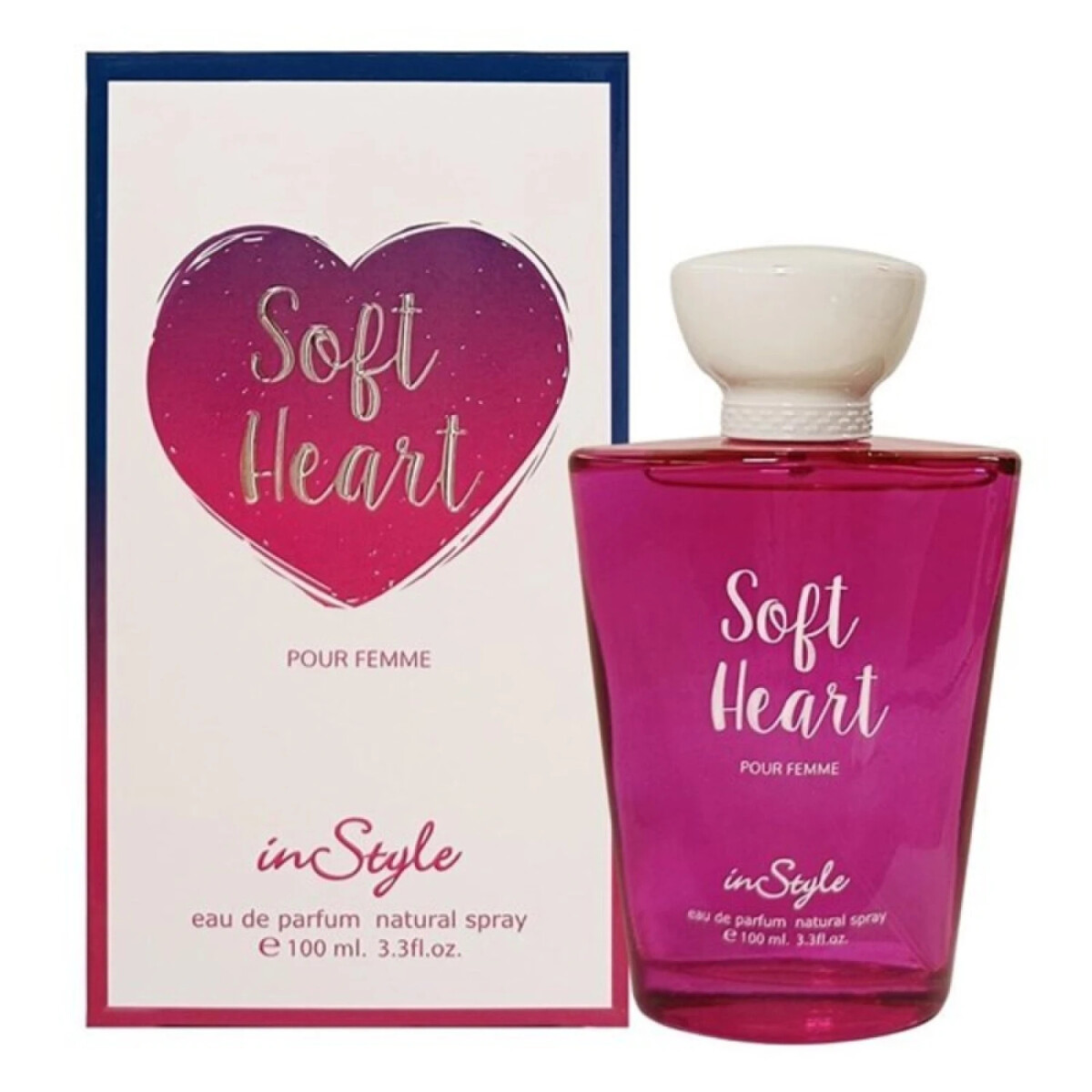 Perfume Soft Heart 100ml - rosa 