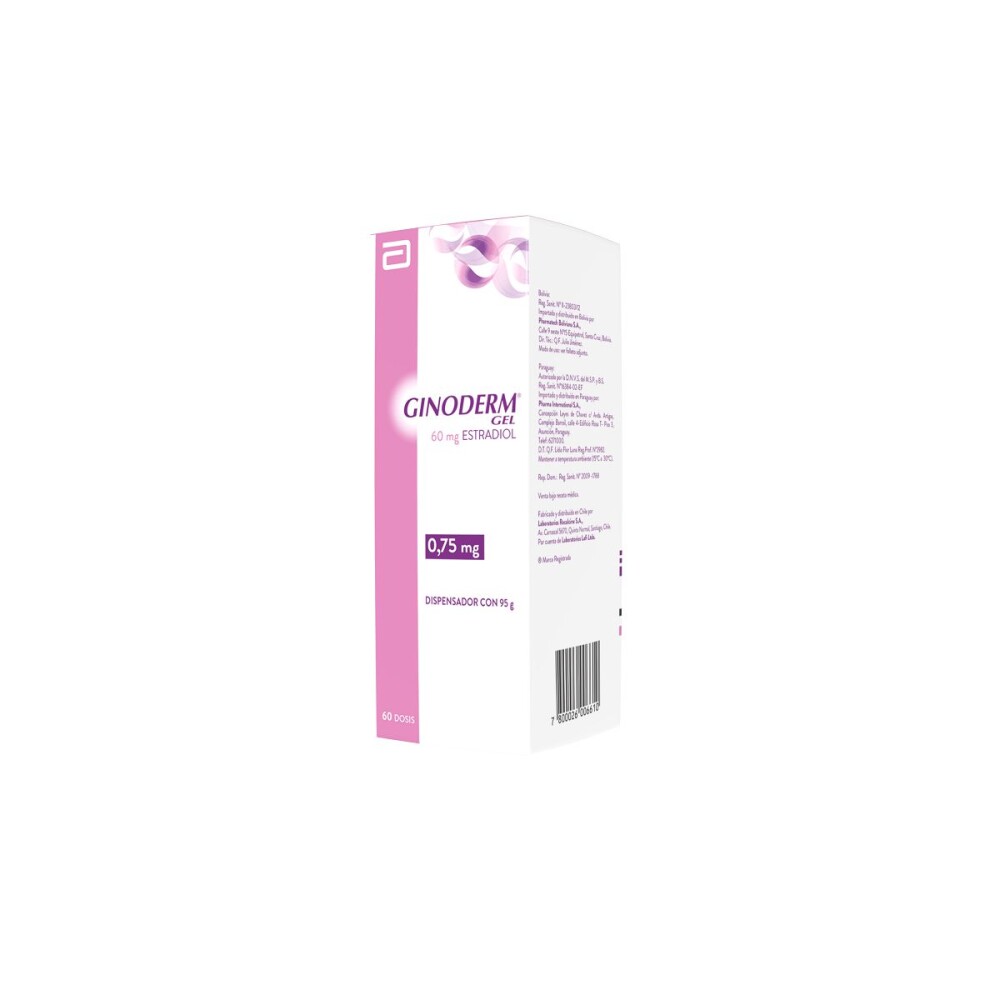 GINODERM GEL 0,06 % DISPENSADOR FRASCO X única