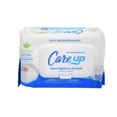 Papel higienico húmedo Care up x80 Papel higienico húmedo Care up x80