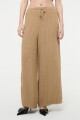 PANTALON RELAXED Camel