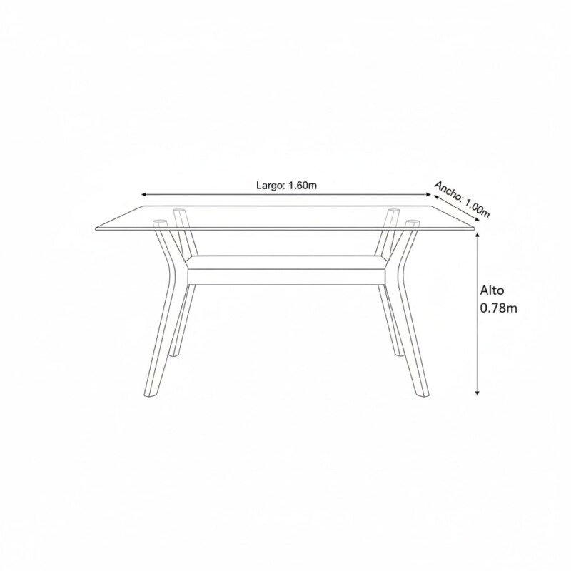 JUEGO COMEDOR XS09/6 CREMA 305540 (CD) Unica