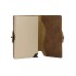 Billetera Tarjetero Dellorean Protección RFID Anticlonación Variante Color Marron Claro