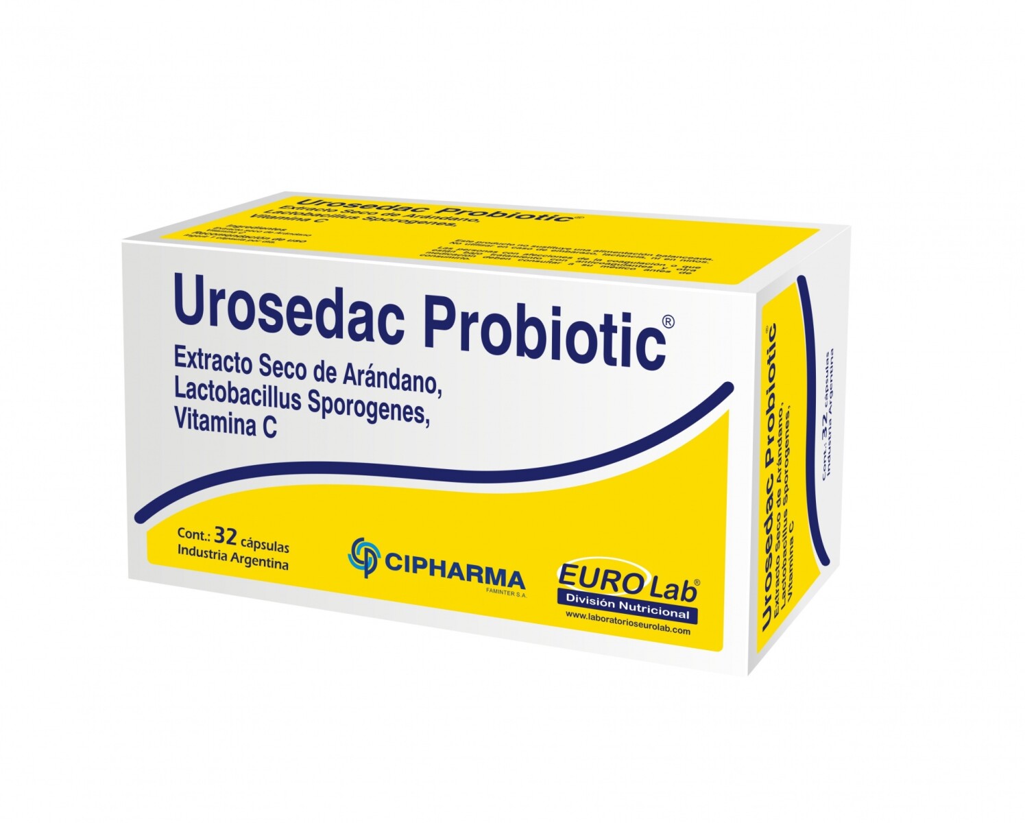 Urosedac Probiotico x 32 CAP 