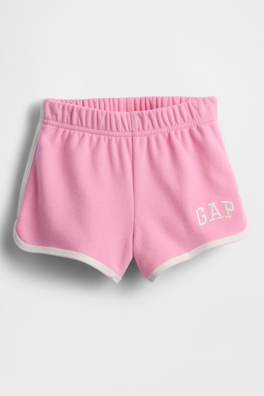 Short Deportivo Logo Gap Toddler Niña May Pink