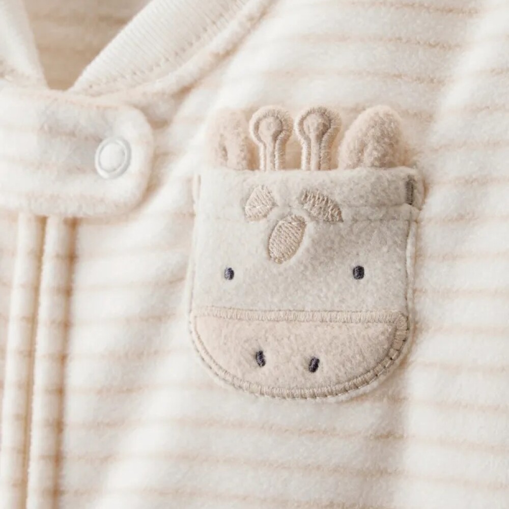 Sobre de dormir carters micropolar jirafa beige