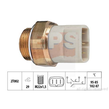 BULBO INTERRUPTOR - ELECTRO SEAT CORDOBA TOLEDO VW GOLF 95-82 GRADOS FAE BULBO INTERRUPTOR - ELECTRO SEAT CORDOBA TOLEDO VW GOLF 95-82 GRADOS FAE
