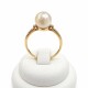 Anillo con Perla y Brillantes Oro 18kt Anillo con Perla y Brillantes Oro 18kt