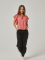 Blusa Edinton Rosa Oscuro