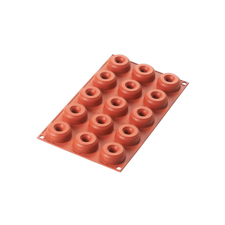 Molde de Mini Donas de Silicona 15 Cavidades Molde de Mini Donas de Silicona 15 Cavidades