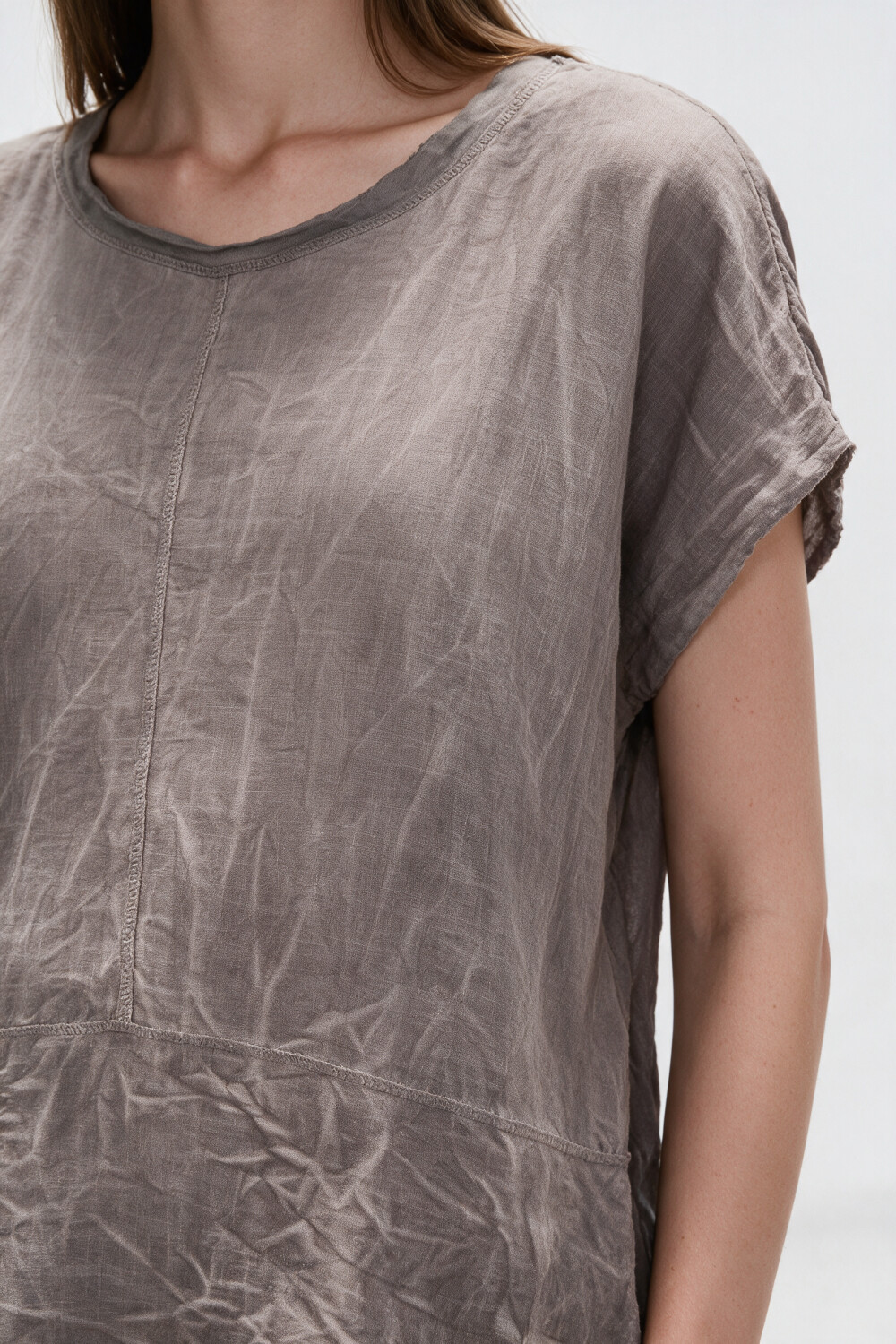 Blusa Marixa Taupe Claro