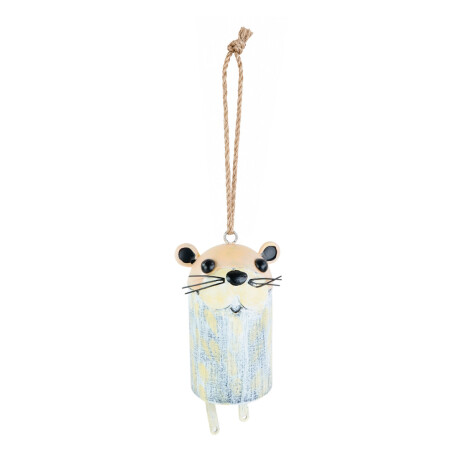 Campanilla de viento metalica con forma de animal Campanilla de viento metalica con forma de animal
