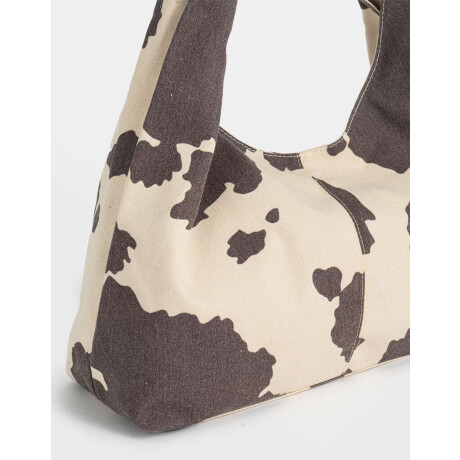 Cartera Saca Cuadrillé Estampado Animal Print