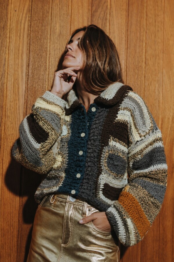 Happy Cardigan Multicolor