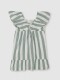 Vestido Rayas Piedra