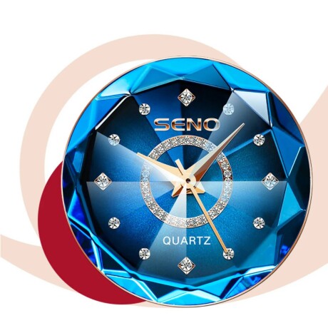 RELOJ OCEAN STAR DE LUJO AZUL
