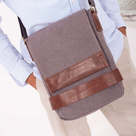 Matera -Morral Fuji Canvas Gris