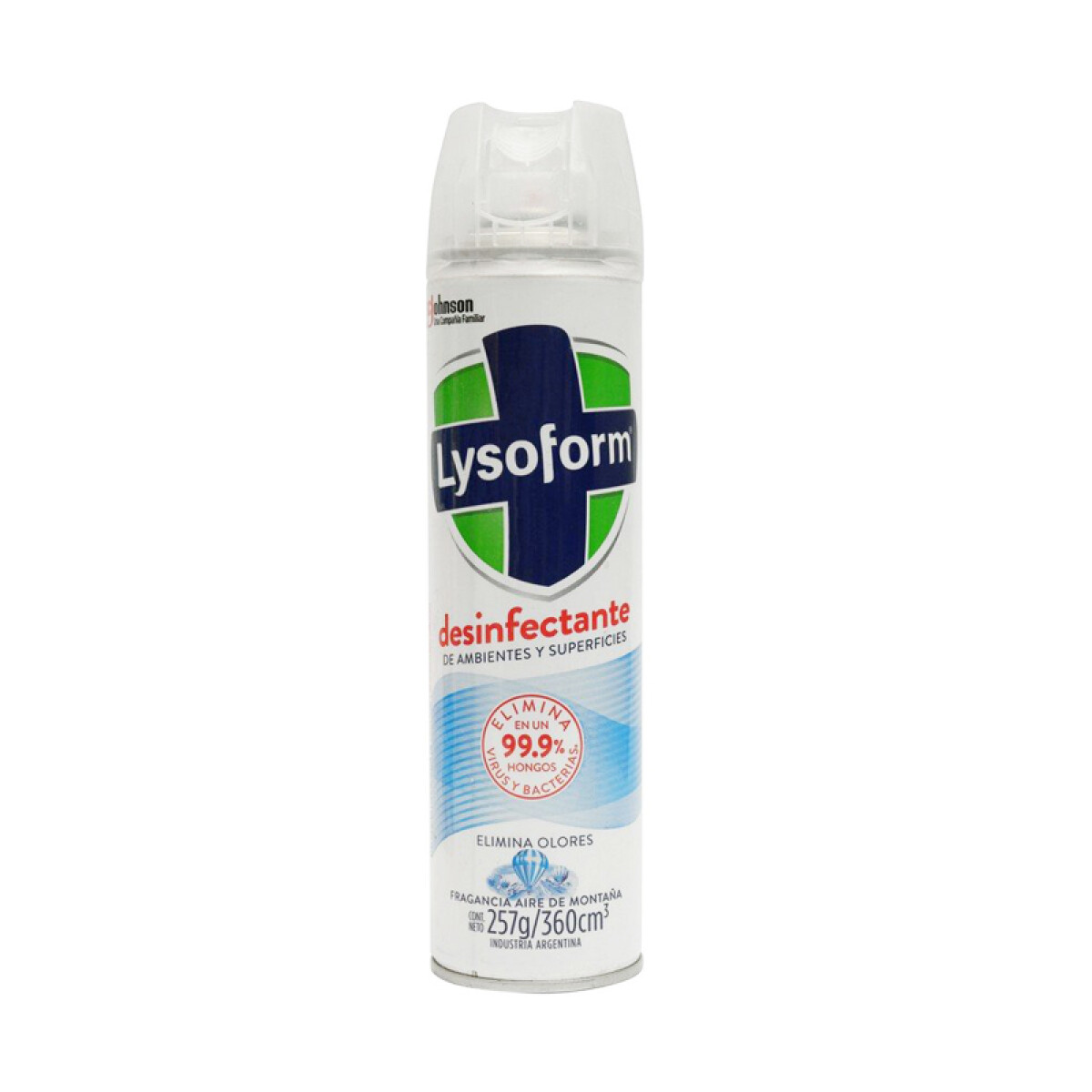 Desinfectante LYSOFORM en Aerosol 360ml - Aire de MontaÃÂ±a 