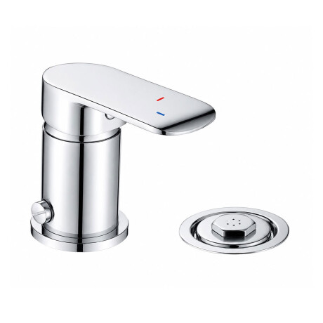 Griferia De Bidet Monocomando Cromo Aqualia Alassio CROMO