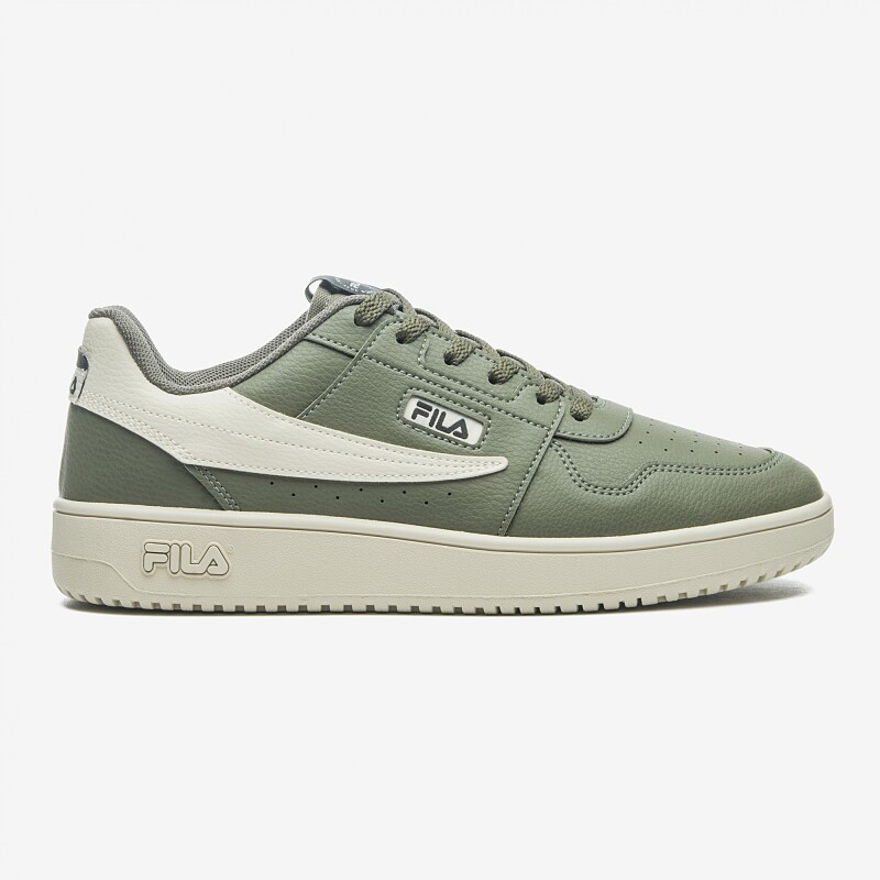 Fila Champion Acd Classic Hombre Oliva/blanco Crudo/negro Oliva-blanco