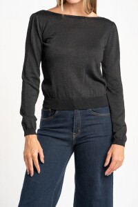 Sweater Lurex Negro