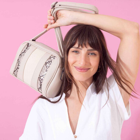 Bandolera Sintra Arena, Reptil, Arena