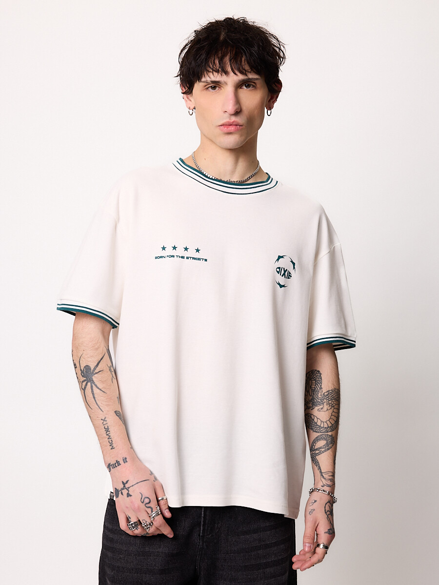 T-SHIRT M/C DELUS DIXIE Blanco
