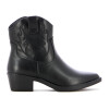 Bota Darkness Tejana Mujer Negro