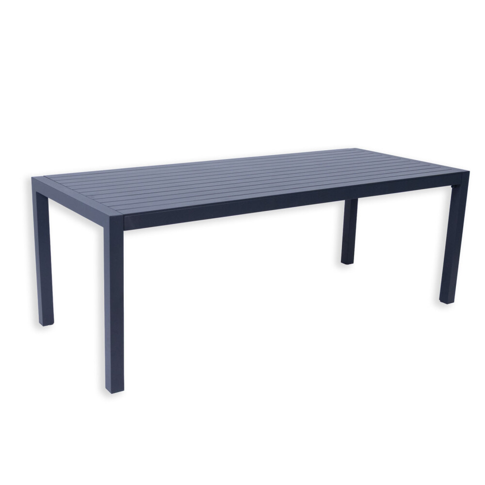 MESA COMEDOR EXTERIOR ALUMINIO GRIS PACIFIC