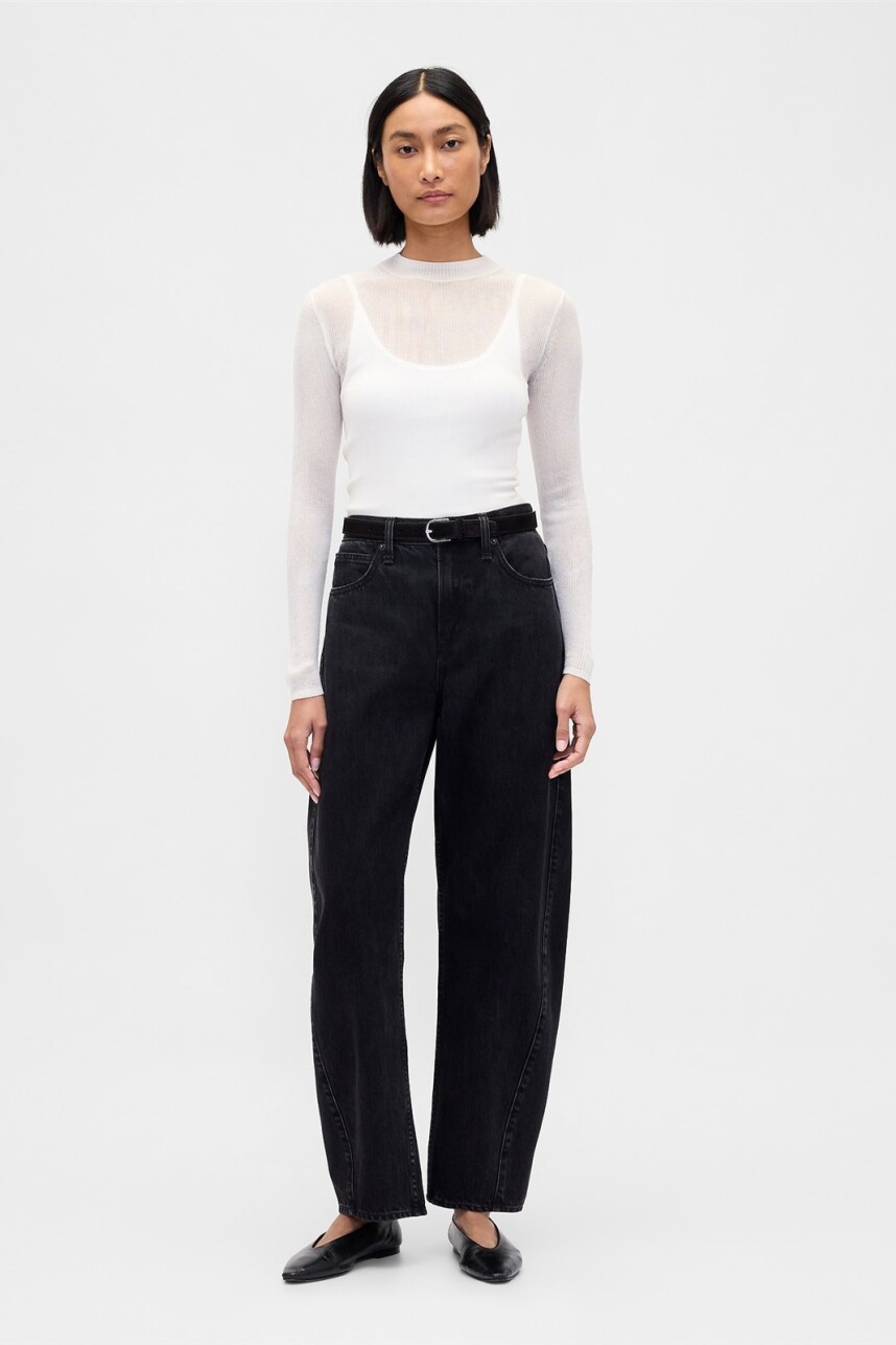 Buzo Transparente Mujer Regular Grey