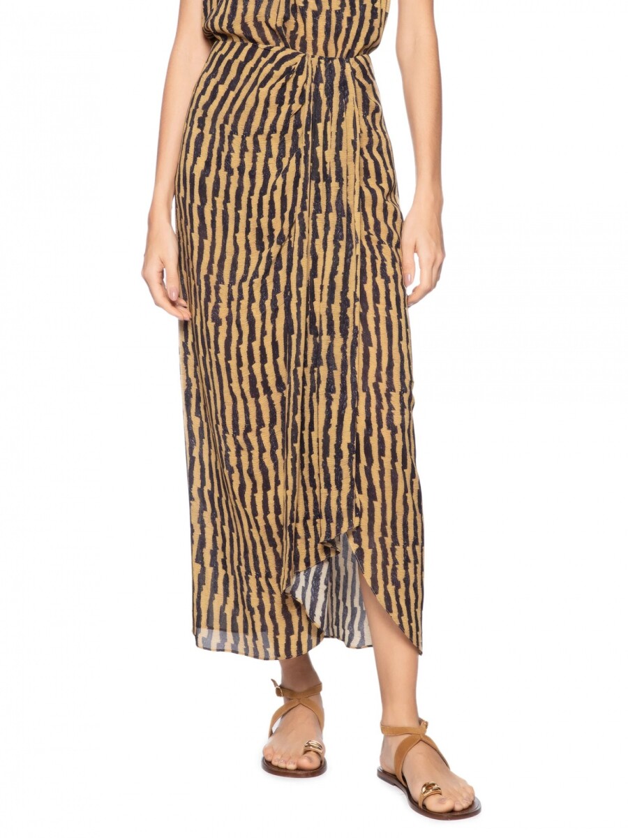 FALDA MAXI RAFIA 