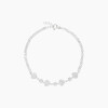 Pulsera en plata 925 y circonias con diseño de corazones Pulsera En Plata 925 Y Circonias Con Diseño De Corazones