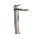GRIFERIA DE LAVATORIO ALTO BRUSHED NICKEL LINEA EPUYEN 000