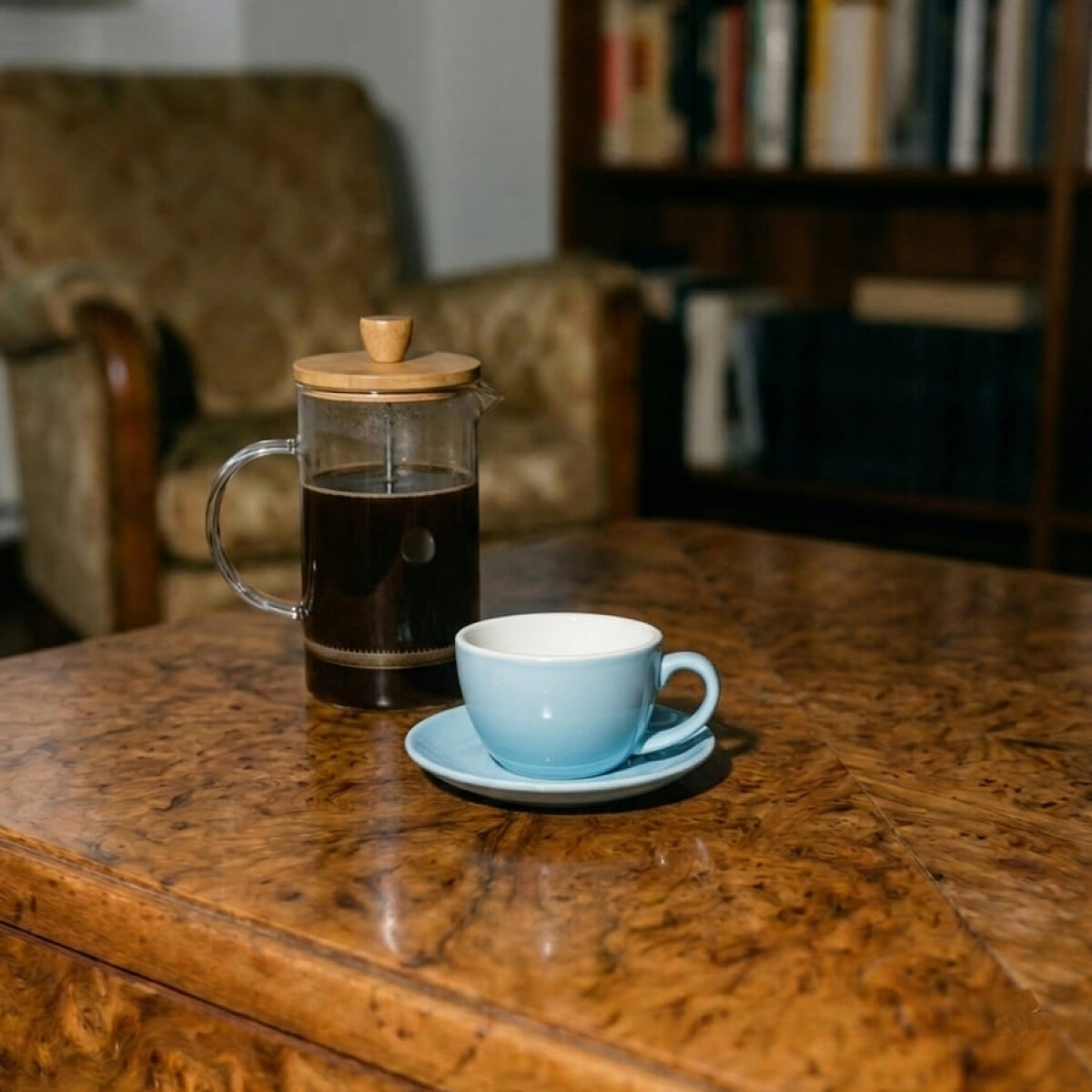 Taza cerámica Milán 250ml - Celeste 