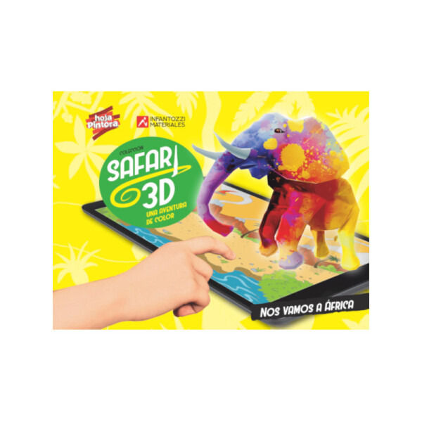 Libro Safari 3D Nos vamos a África Única