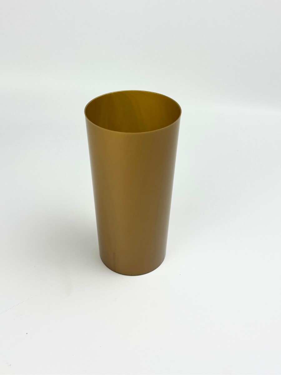 VASO TRAGO LARGO - dorado 