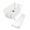 Baño Plegable Flexi Bath Transparente / Beige + Soporte Cuchara Stokke Baño Plegable Flexi Bath Transparente / Beige + Soporte Cuchara Stokke