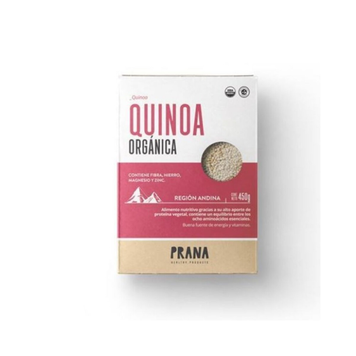 Quinoa Orgánica Prana 450g 