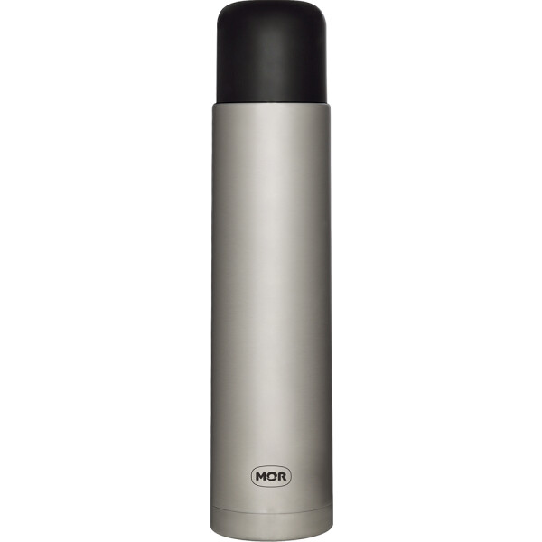 TERMO ACERO INOXIDABLE FIT 1 LT PLATA